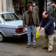 Jerry Seinfeld and Jason Alexander